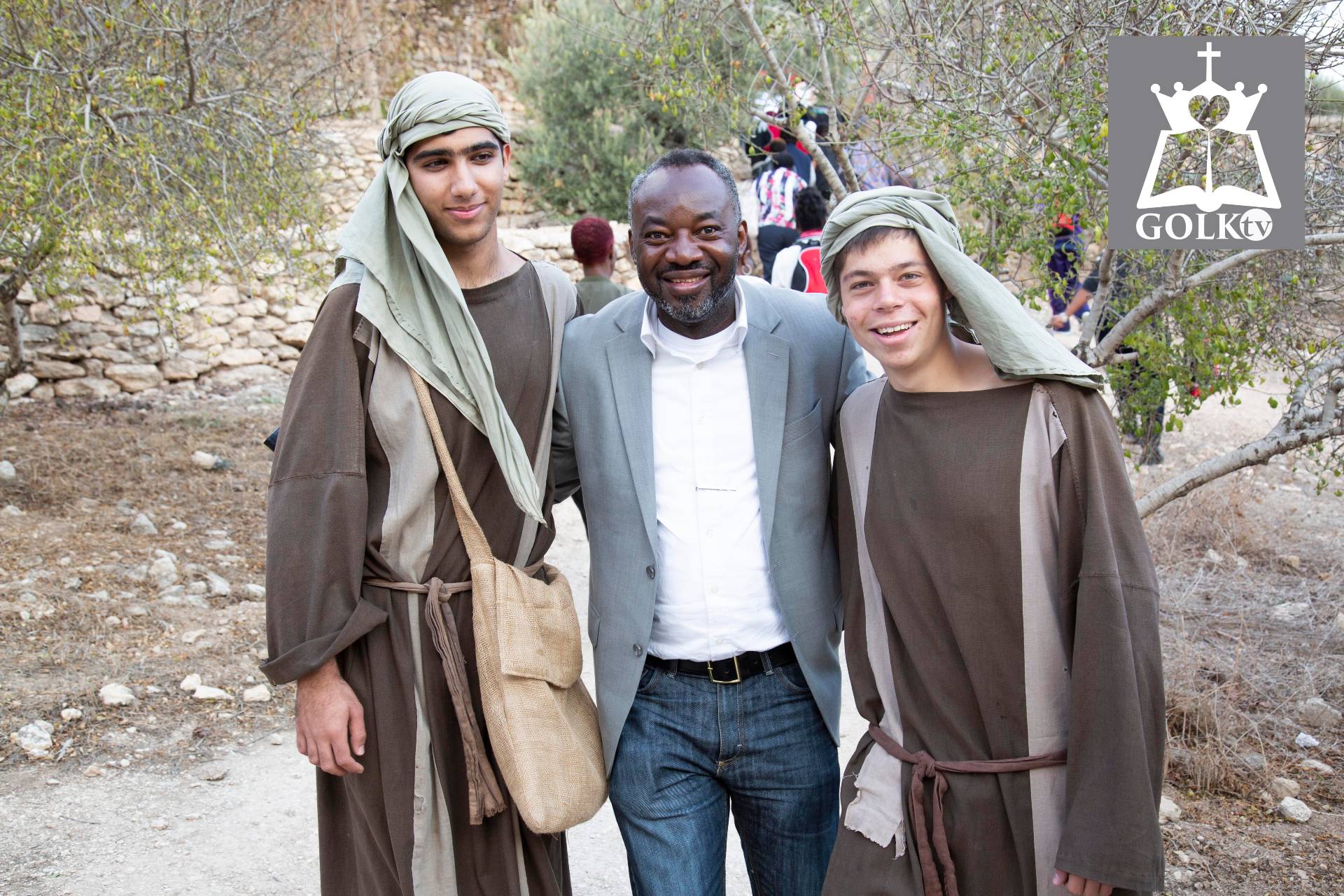 pastor jumah and a hebrew